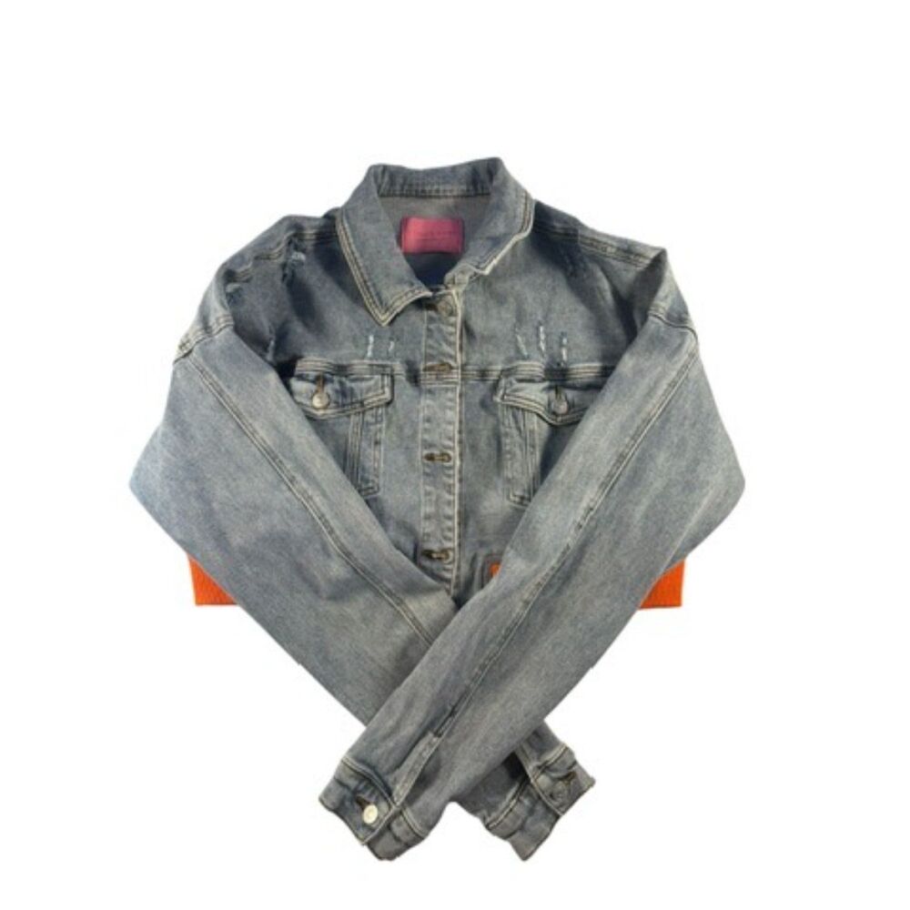 AZALEA WANG Women's Cropped Denim Size Large